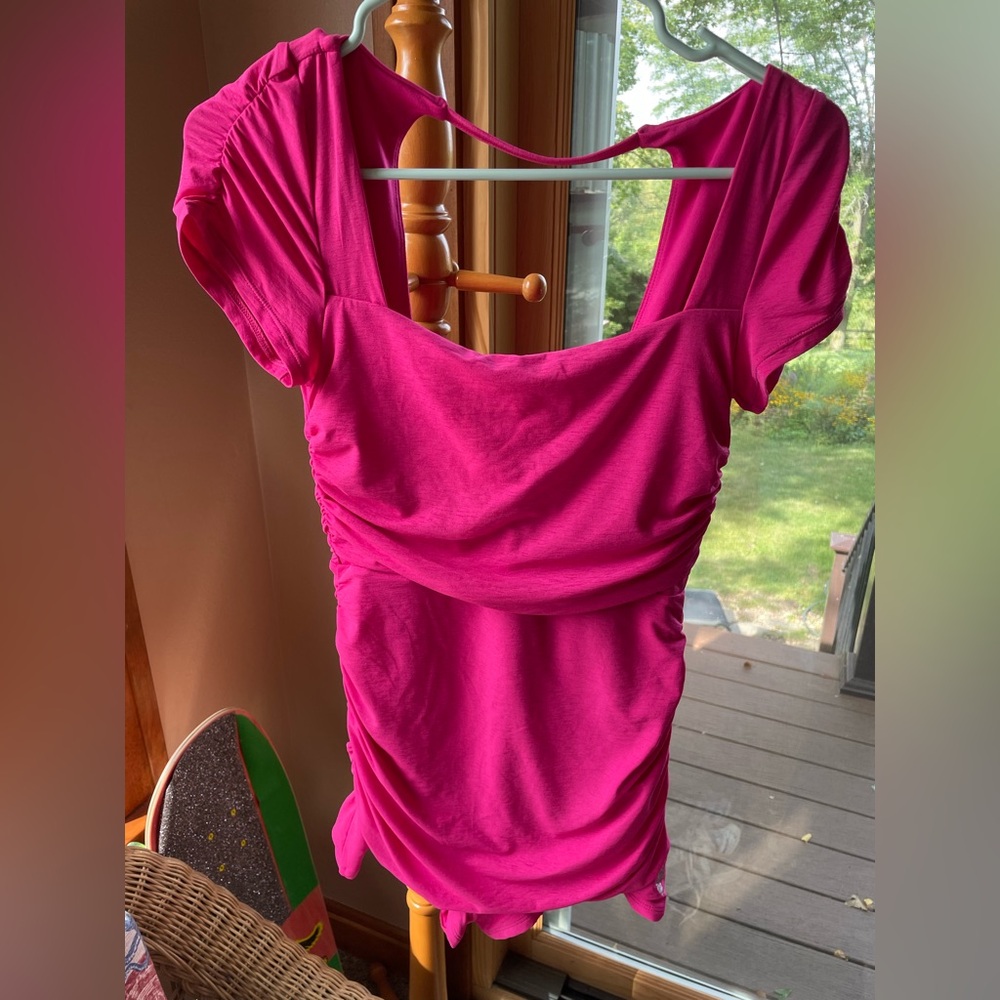 Free People Movement Pink Workout Onesie Size Small